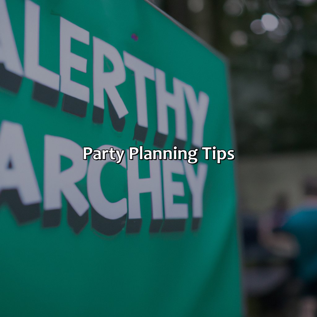 Party Planning Tips  - Archery Tag Party, Bubble And Zorb Football Party, And Nerf Party In Guildford, 