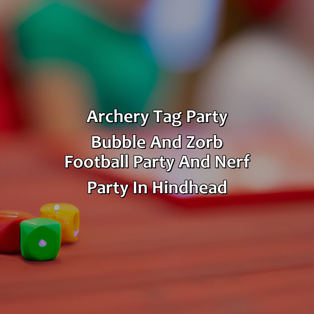 Archery Tag party, Bubble and Zorb Football party, and Nerf Party in Hindhead,