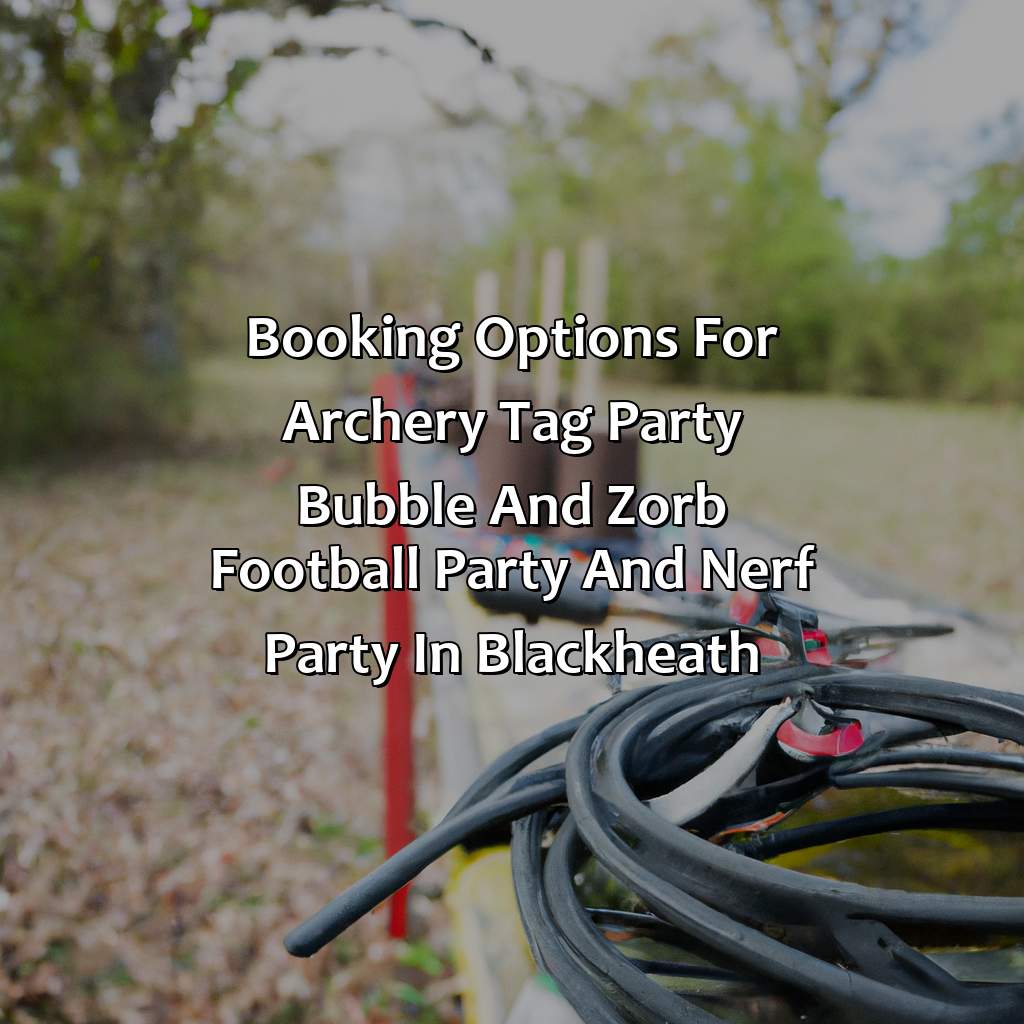 Booking Options For Archery Tag Party, Bubble And Zorb Football Party, And Nerf Party In Blackheath  - Archery Tag Party, Bubble And Zorb Football Party, And Nerf Party Local To Blackheath, 