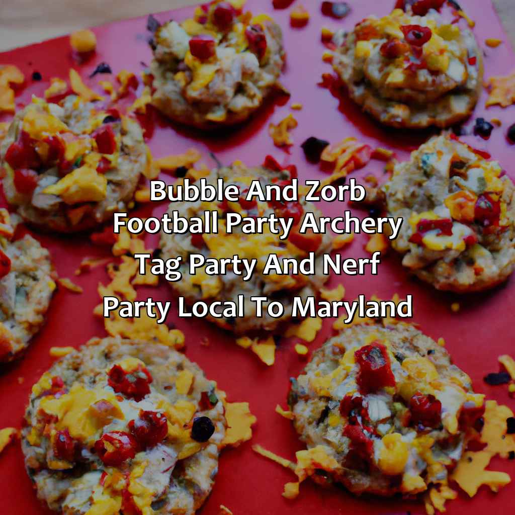 Bubble and Zorb Football party, Archery Tag party, and Nerf Party local to Maryland,