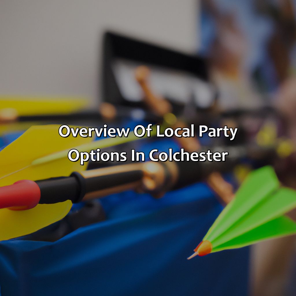 Overview Of Local Party Options In Colchester  - Nerf Party, Archery Tag Party, And Bubble And Zorb Football Party Local To Colchester, 