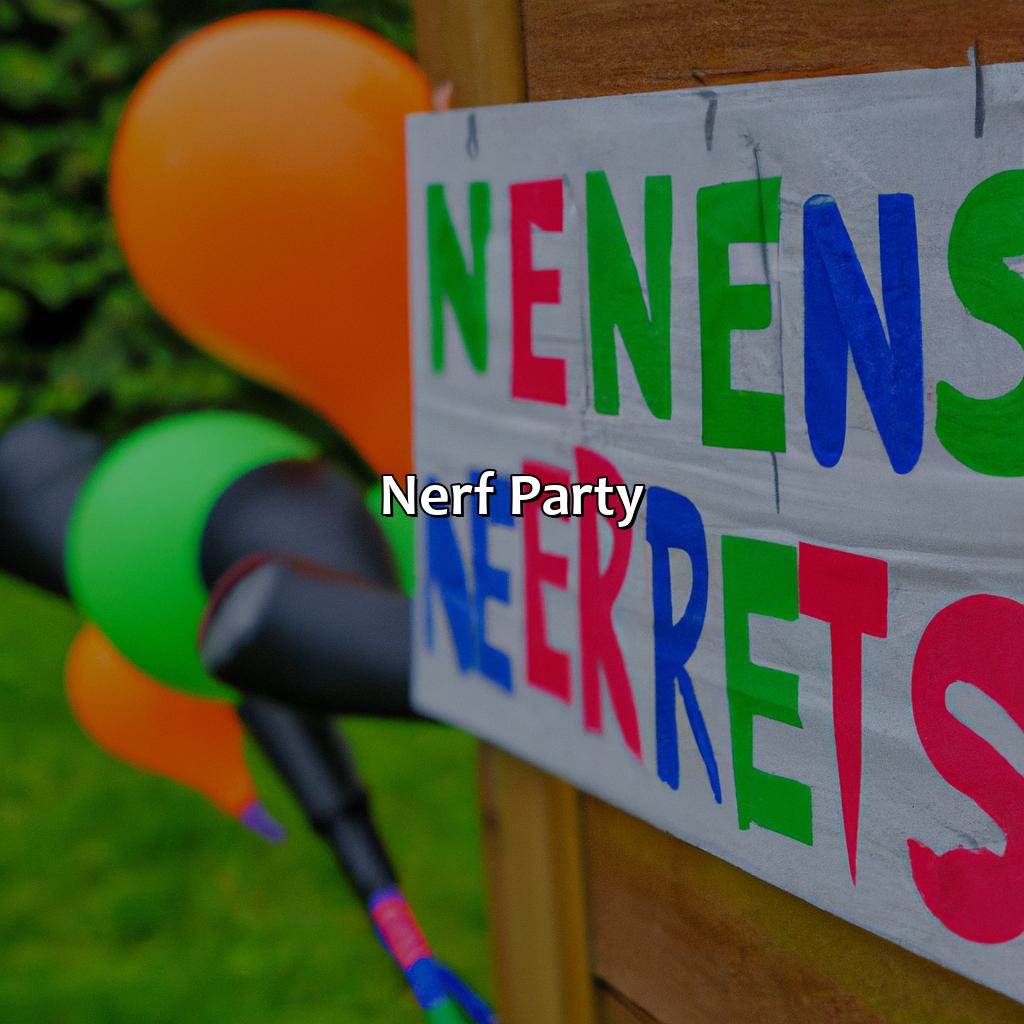 Nerf Party  - Nerf Party, Bubble And Zorb Football Party, And Archery Tag Party Local To Sevenoaks, 