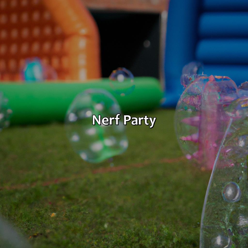 Nerf Party  - Nerf Party, Bubble And Zorb Football Party, And Archery Tag Party Local To Worthing, 