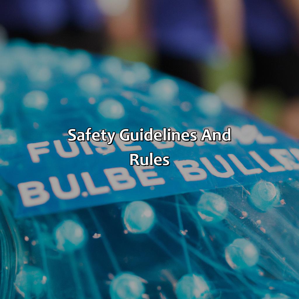 Safety Guidelines And Rules  - Bubble And Zorb Football Party, Archery Tag Party, And Nerf Party Local To Andover, 