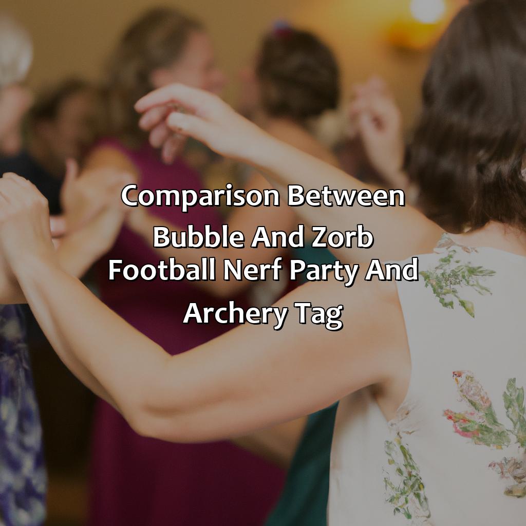 Comparison Between Bubble And Zorb Football, Nerf Party, And Archery Tag  - Bubble And Zorb Football Party, Nerf Party, And Archery Tag Party In Haslemere, 
