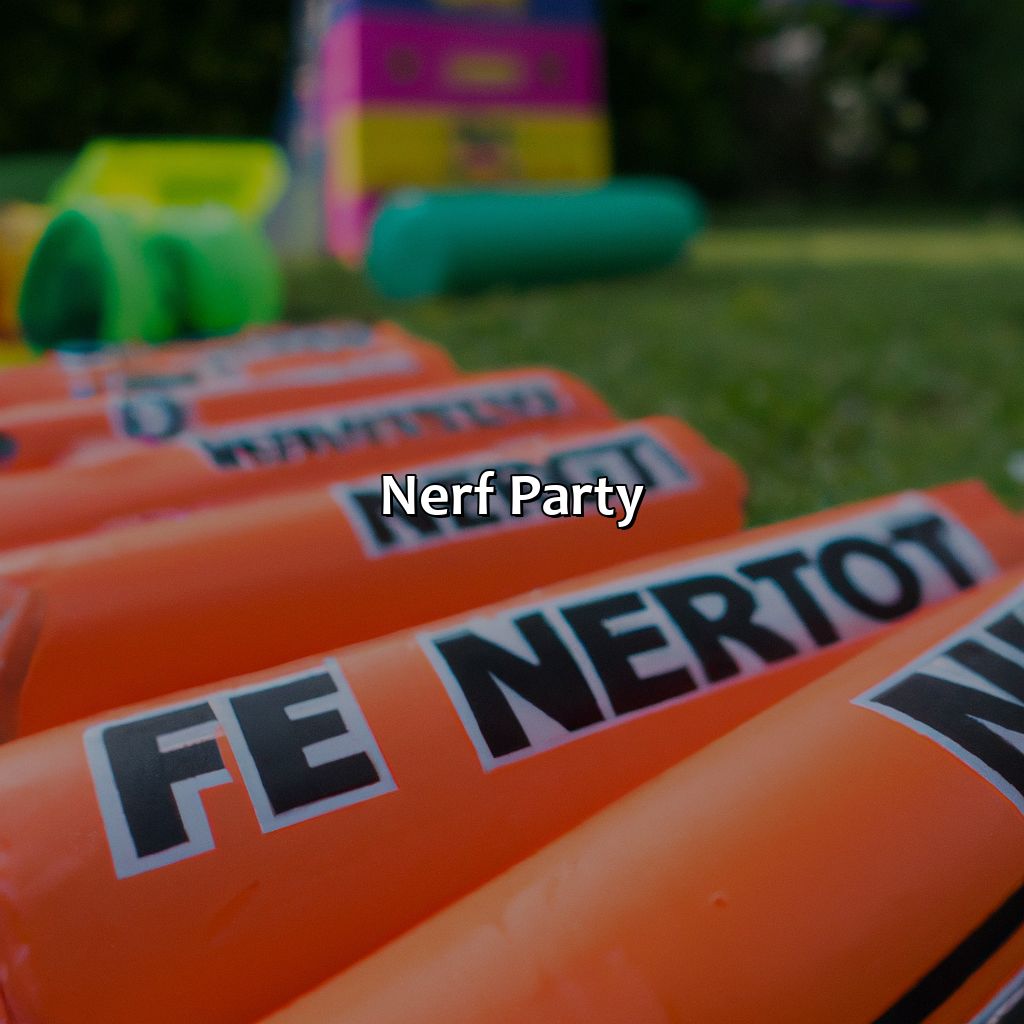 Nerf Party  - Nerf Party, Bubble And Zorb Football Party, And Archery Tag Party Local To Bognor Regis, 